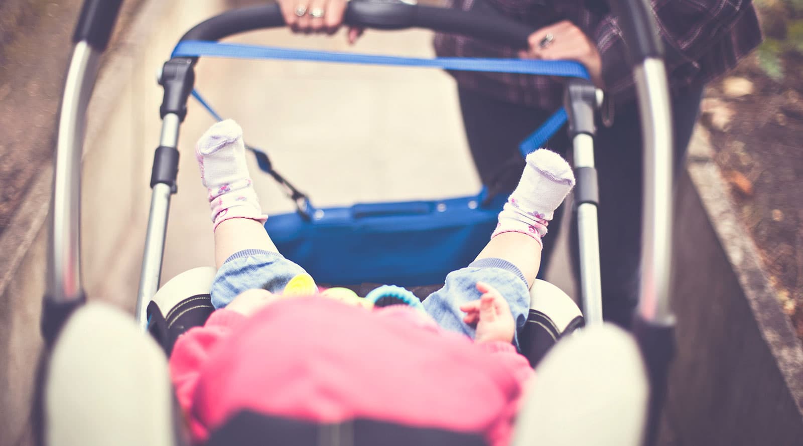 baby in a buggy