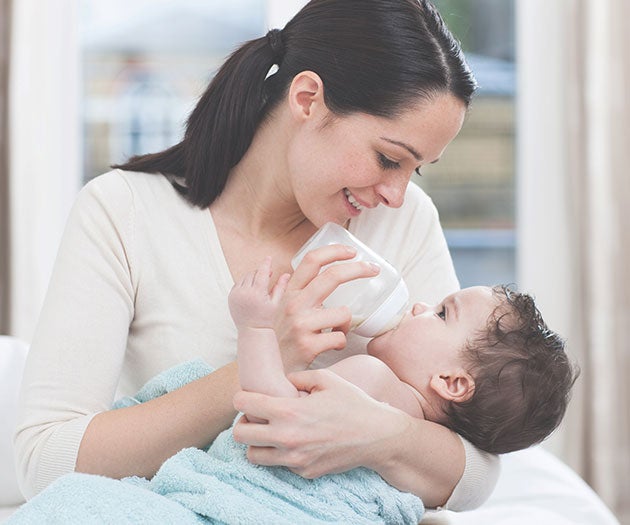 How To Bottle Feed Introducing Bottles SMA Baby