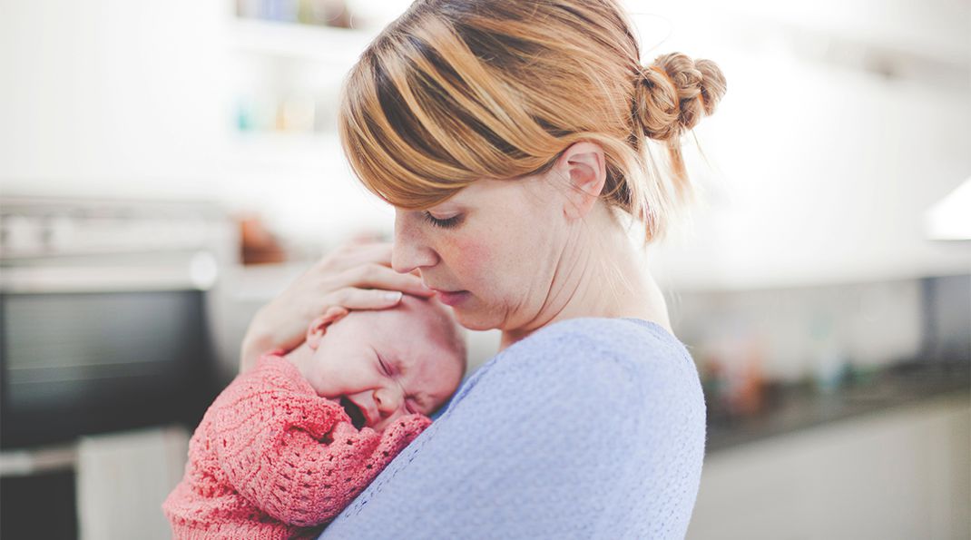 Why is my newborn crying? Newborn SMA Baby