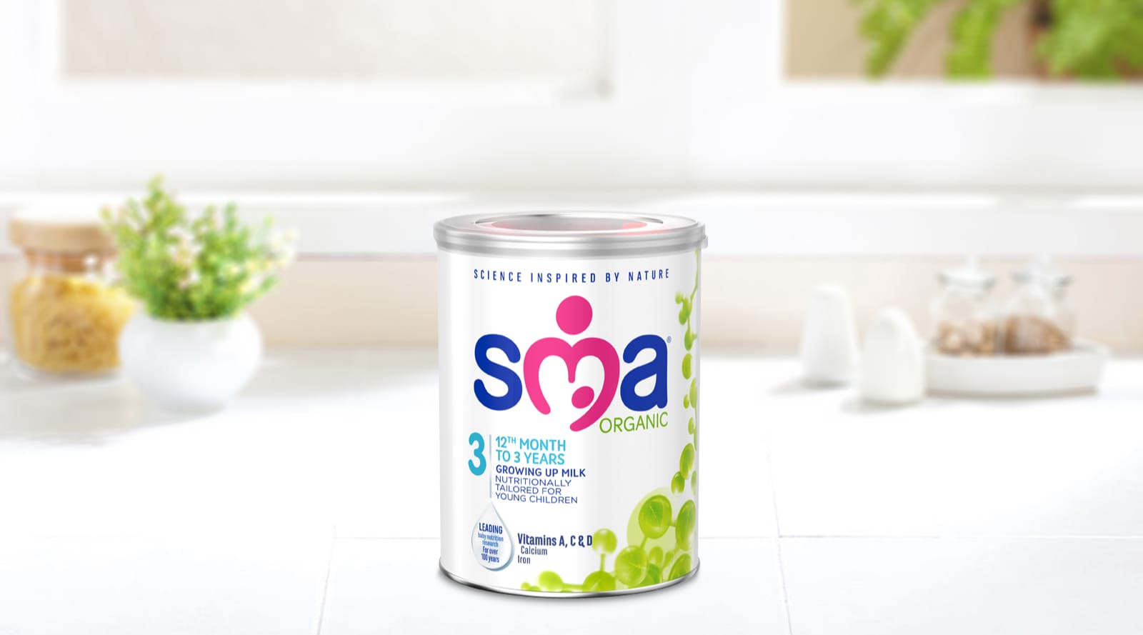 sma organic growing up milk