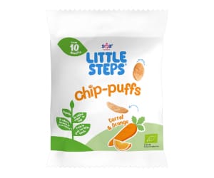 LITTLE STEPS Chip Puffs Carrot & Orange