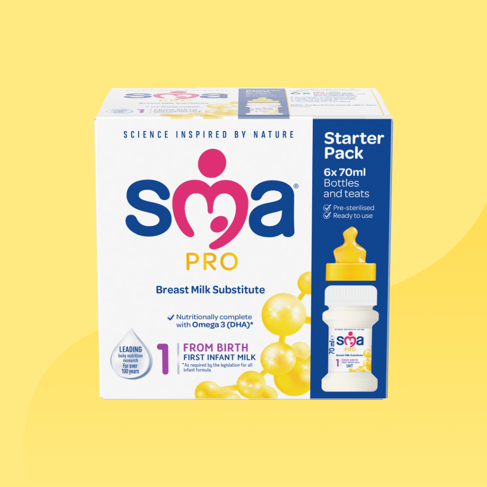 SMA First Infant Milk Ready to Drink Starter Pack SMA Baby