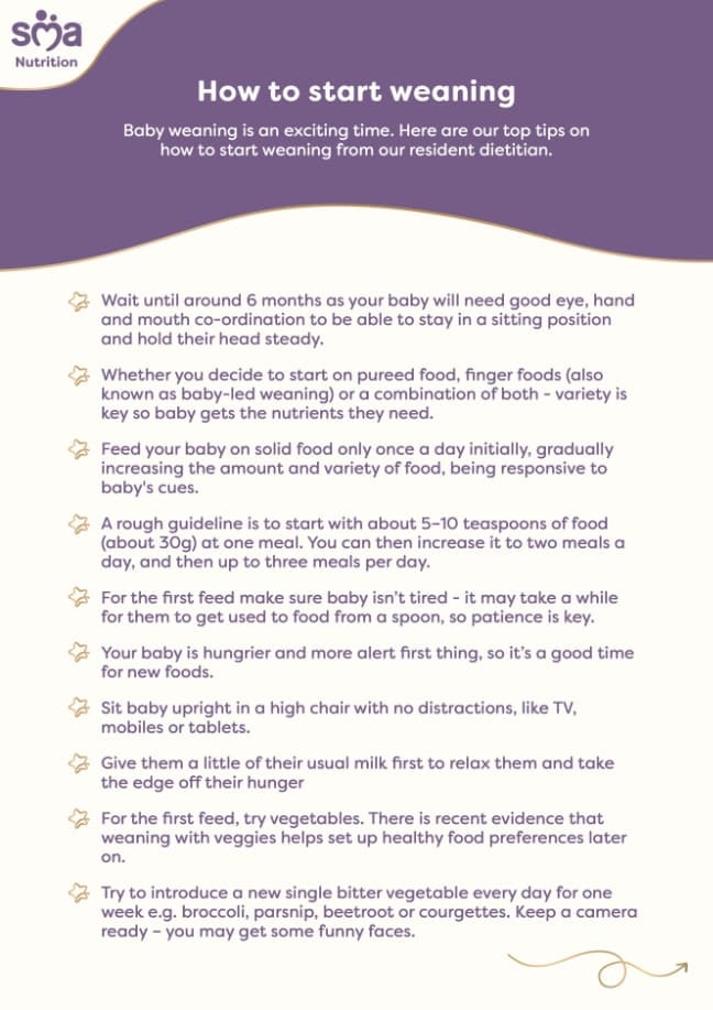 Baby Weaning Guide: How to Wean Your Baby? - Baby Checklist - PDF Preview