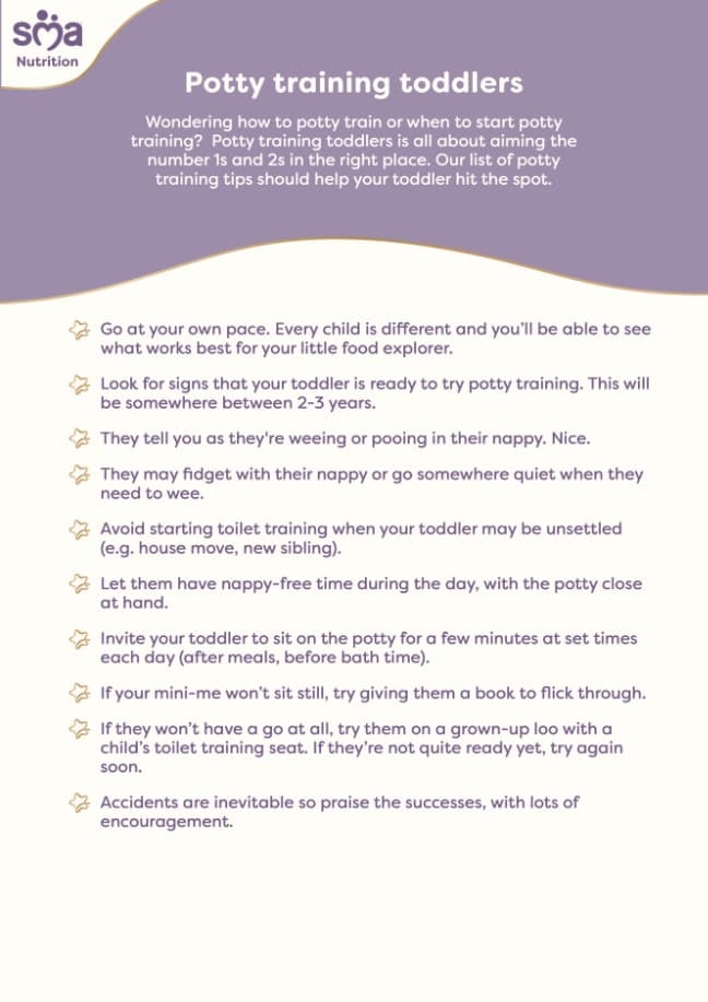 The Essential Potty Training Checklist for Toddlers - Toddler Checklist - PDF Preview
