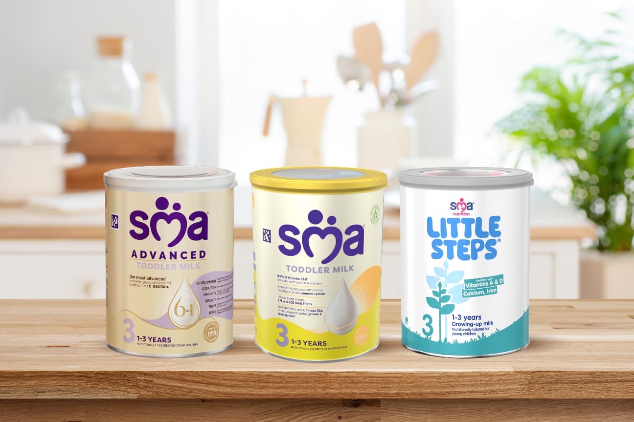 SMA Toddler Milks Range