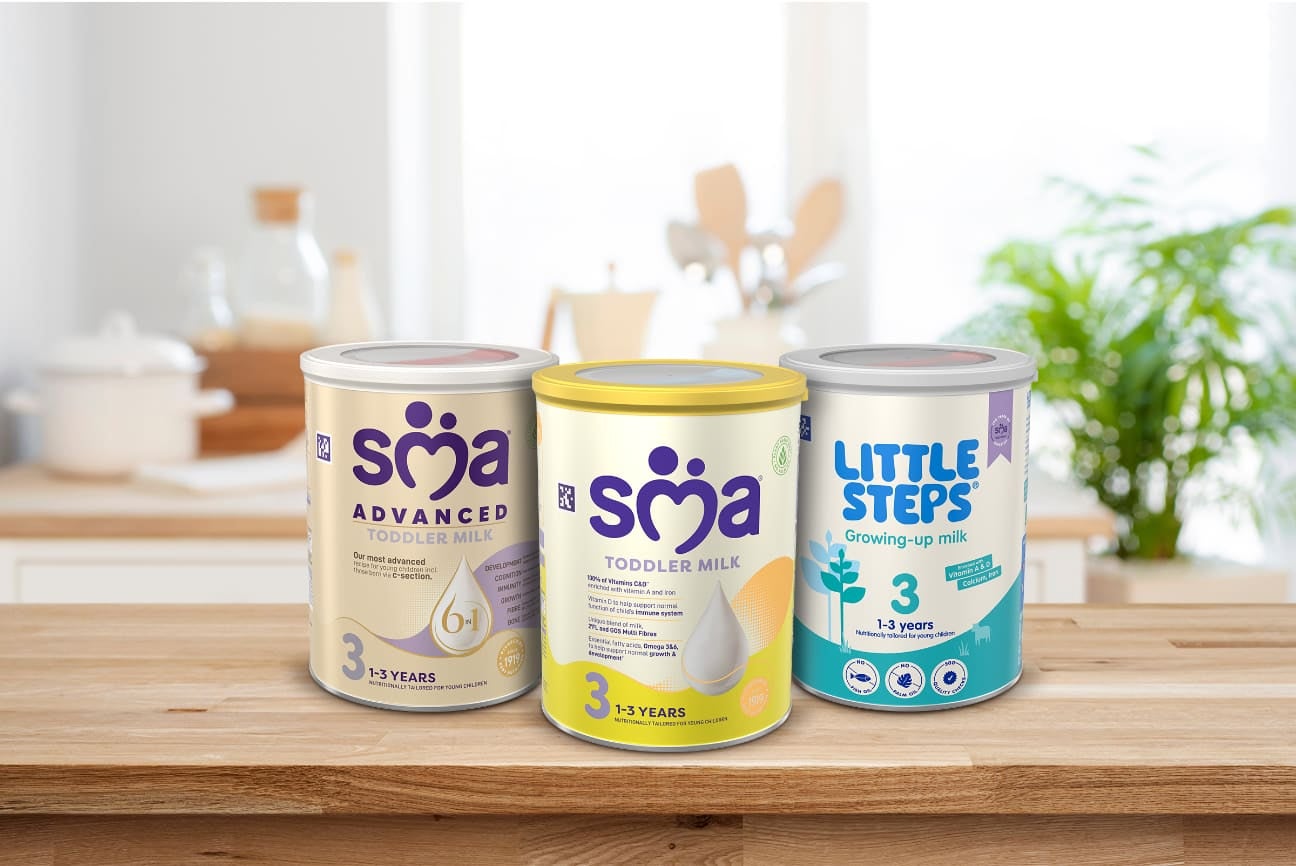 SMA Toddler Milks Range