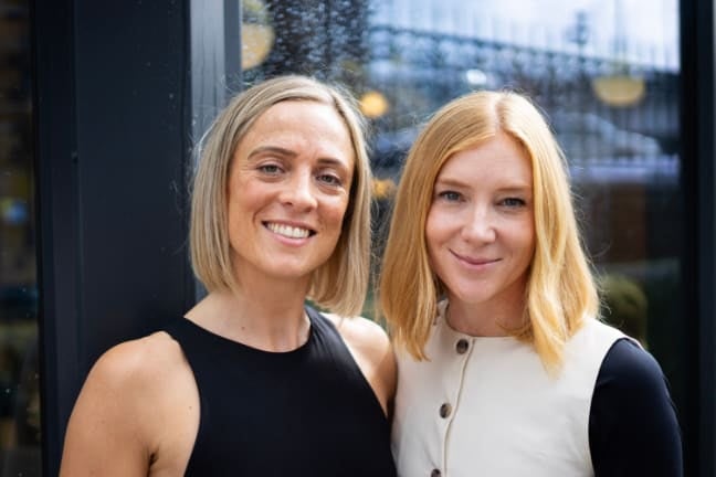 Postnatal experts Hannah West and Emma Bradley