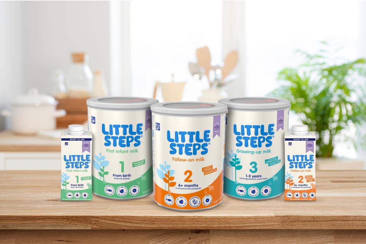LITTLE STEPS Baby Milk Range